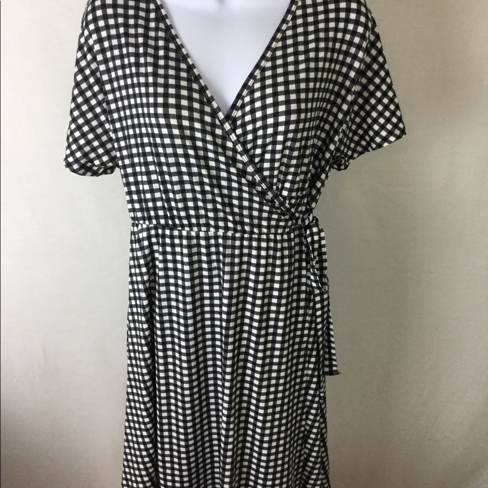 Agnes & Dora Nightingale Wrap dress Plaid Gingham